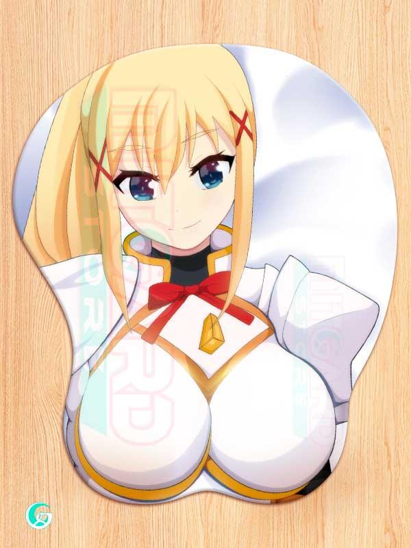 Darkness v1 Mousepad 3D KONOSUBA Mitgard-Knight